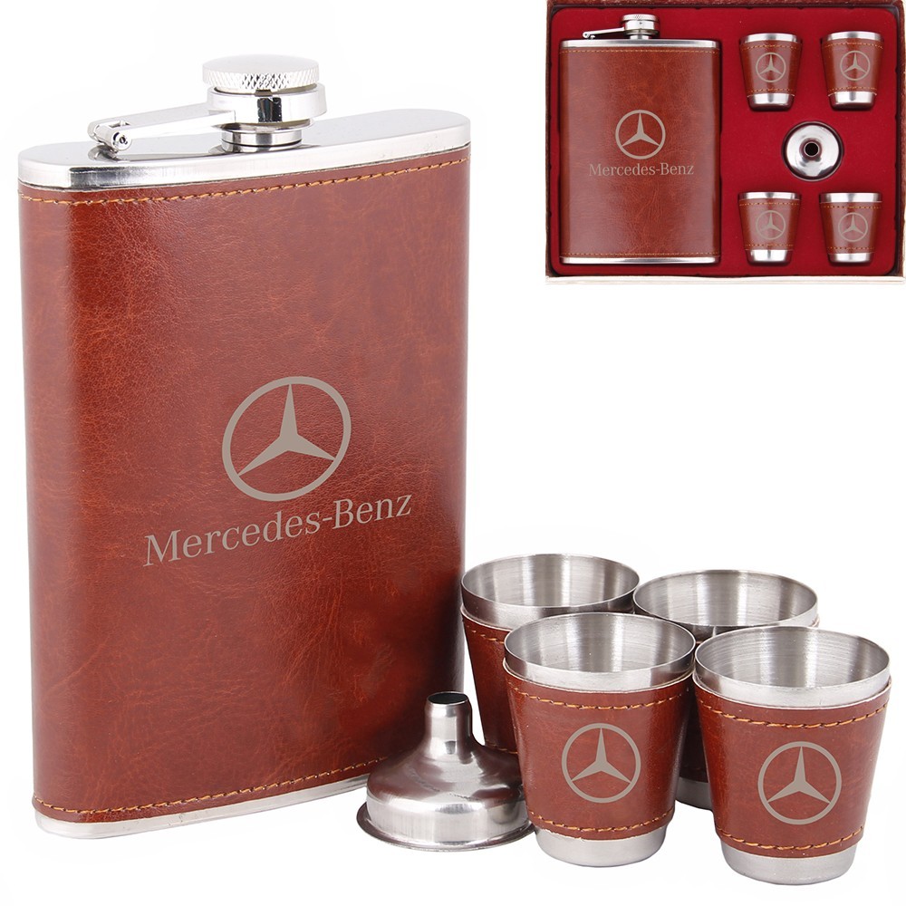 

Набор Hip Flask Фляга 9oz+стаканчики+лейка Коричневый 61044Merc
