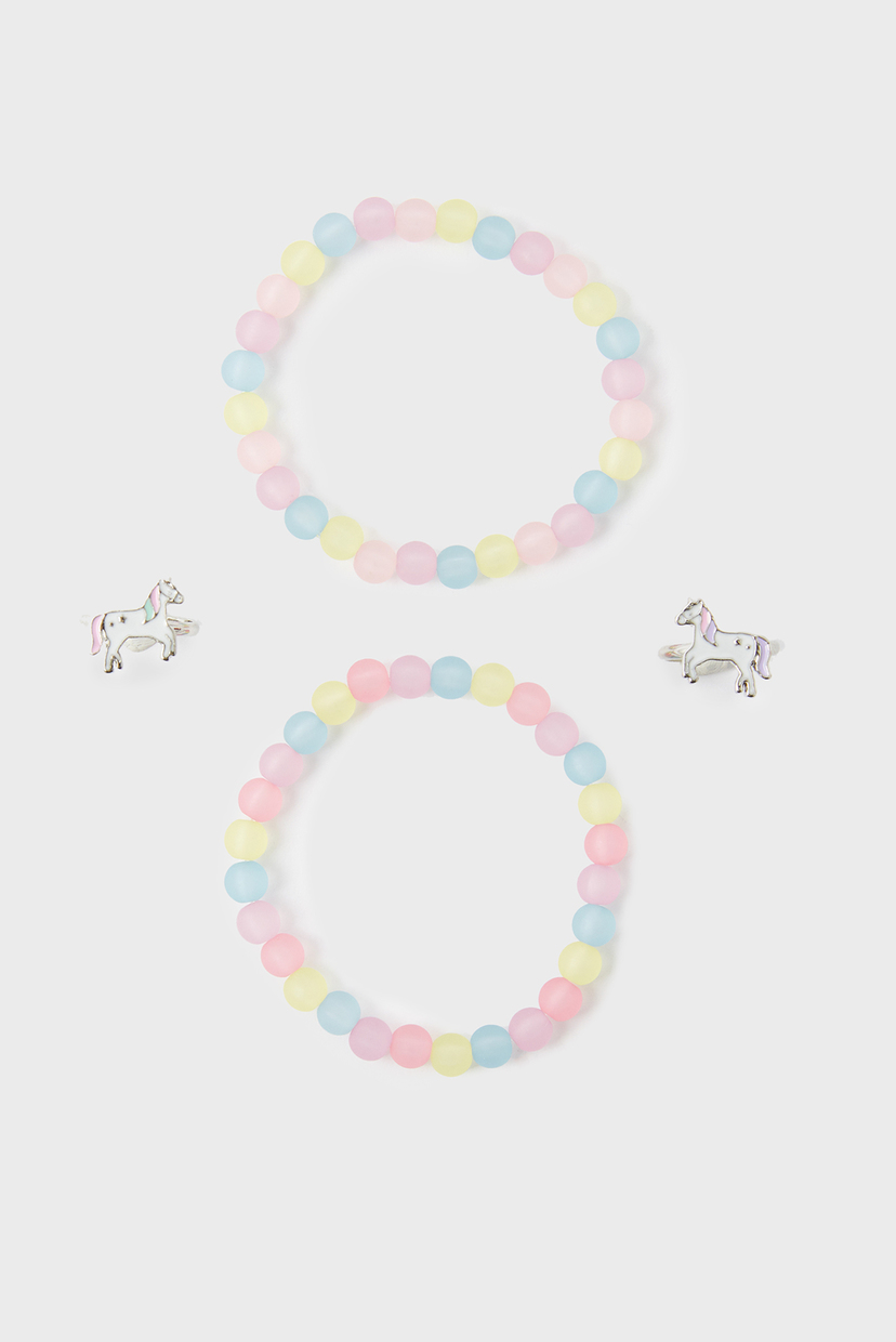

Детский набор украшений (браслет, кольцо) BFF UNICORN BRACELET Accessorize OS 183175