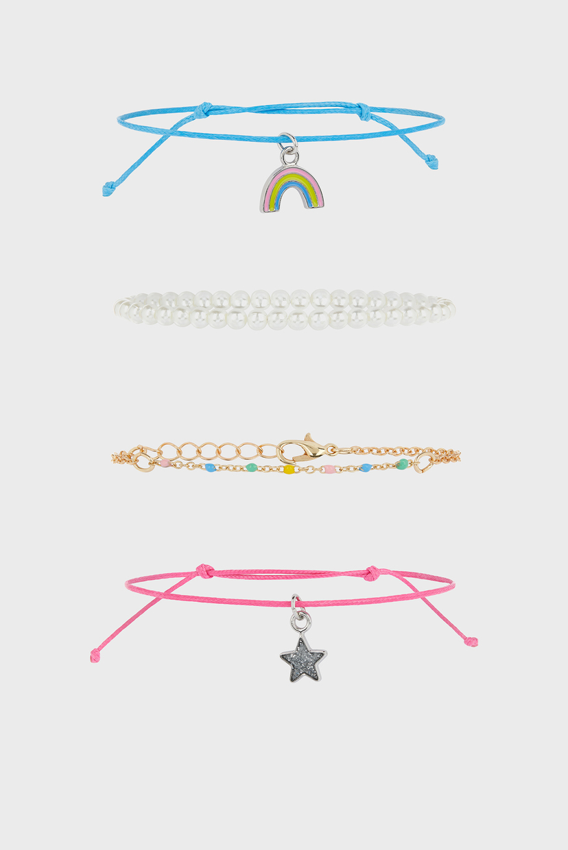 

Детские браслеты FRIENDSHIP (4 шт) Accessorize OS 983103