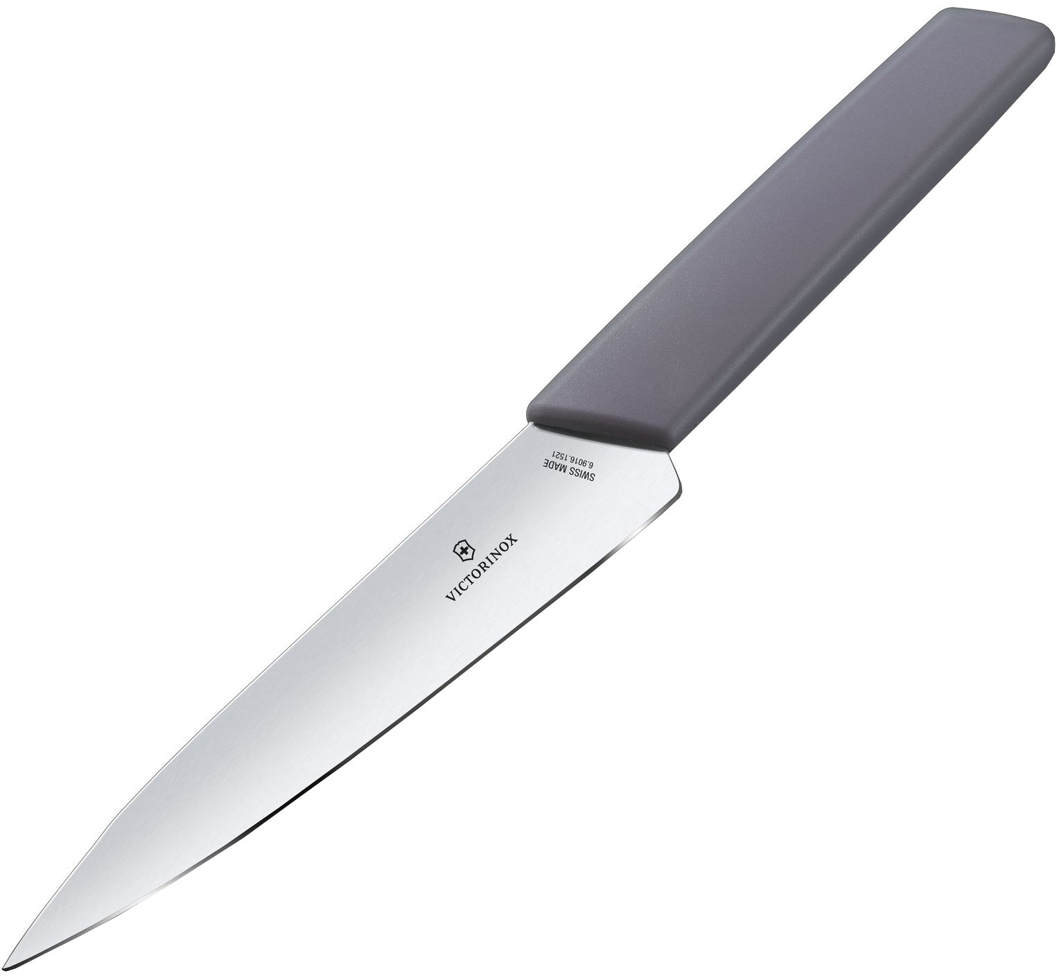 

Нож универсальный Victorinox Swiss Modern 15 см Серый (6.9016.1521B)
