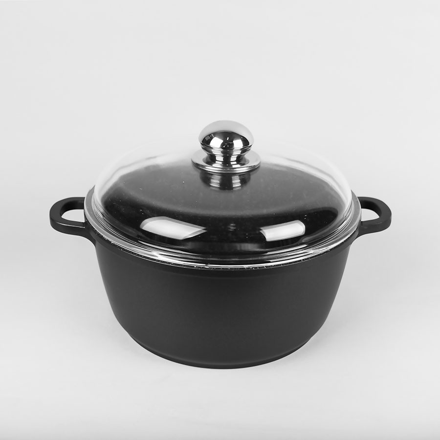 

Кастрюля (2.0 л) алюминиевая литая с крышкой Maestro MR-4620C