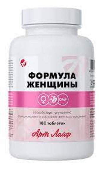 

Капсулы ART LIFE Формула женщины 180 кап