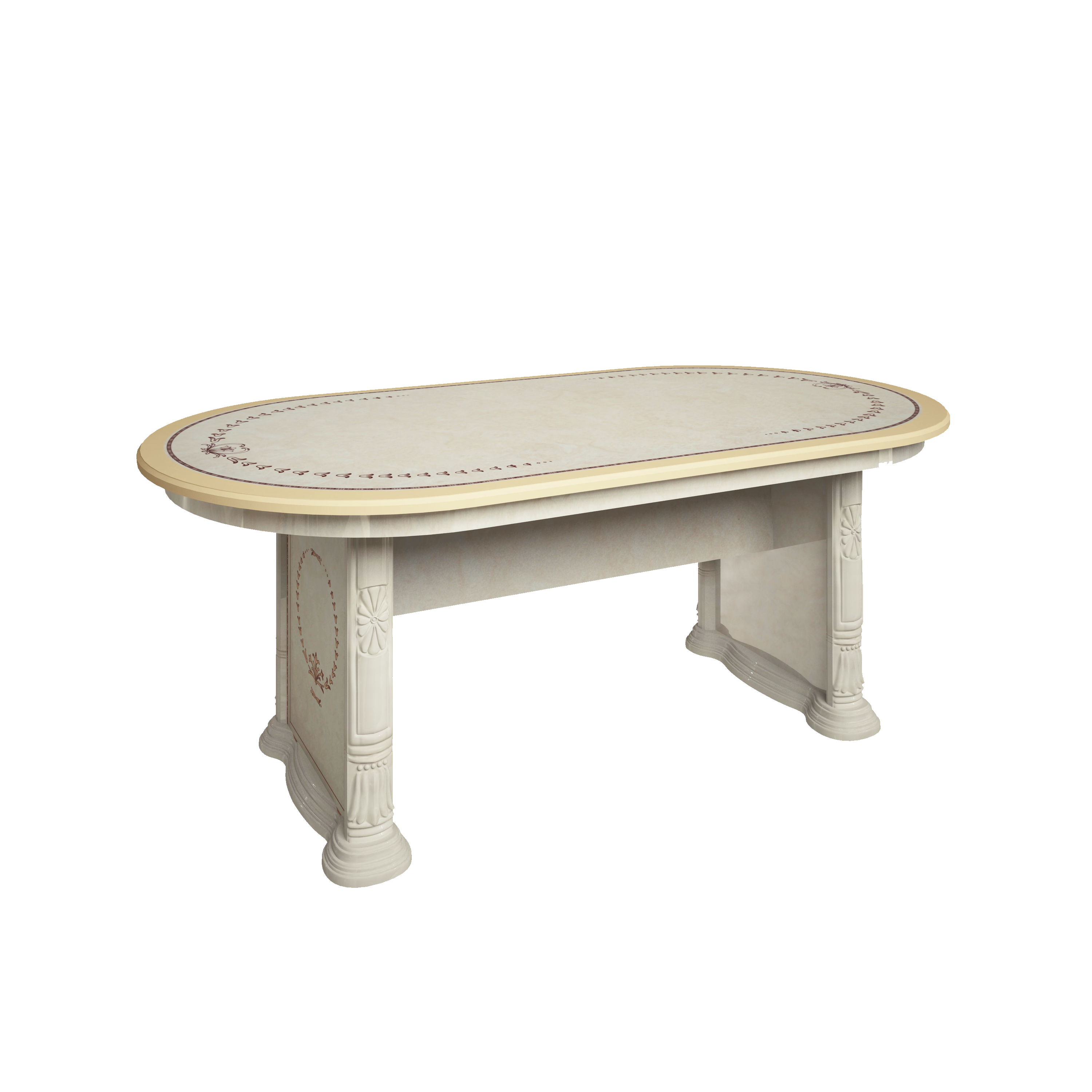 

Стол MiroMark Чикаго раздвижной бежевый CH-32-RB