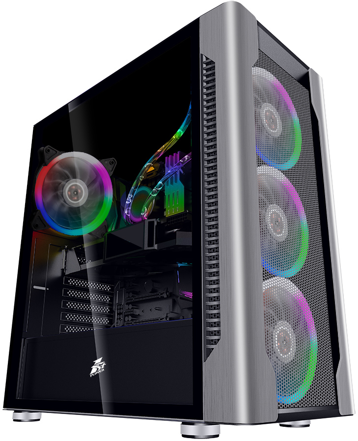 

Корпус 1STPLAYE DX-R1-PLUS Color LED Black, без БЖ (6529756)