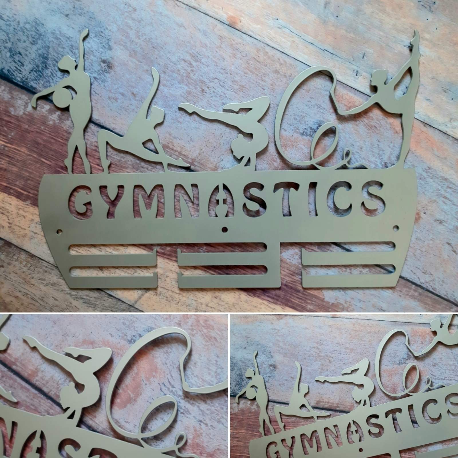 

Медальница "КТМ" GYMNASTICS №2 Гимнастика Стальная (серый)