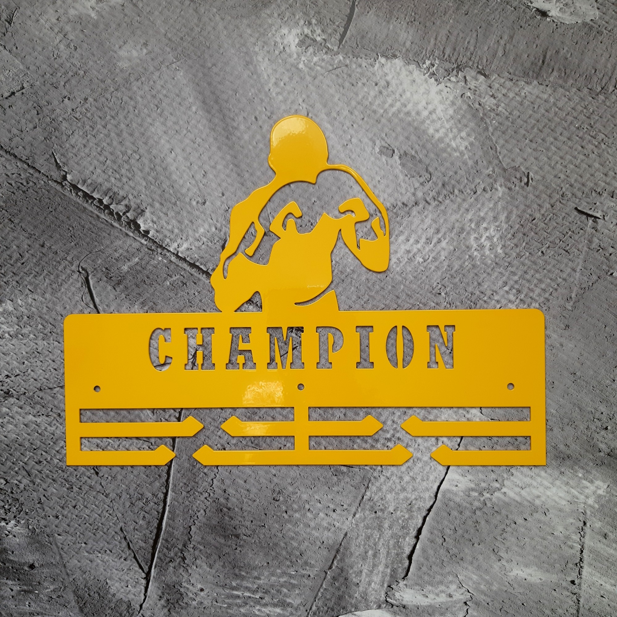 

Медальница "КТМ" БОКС №1 Стальная (желтый)