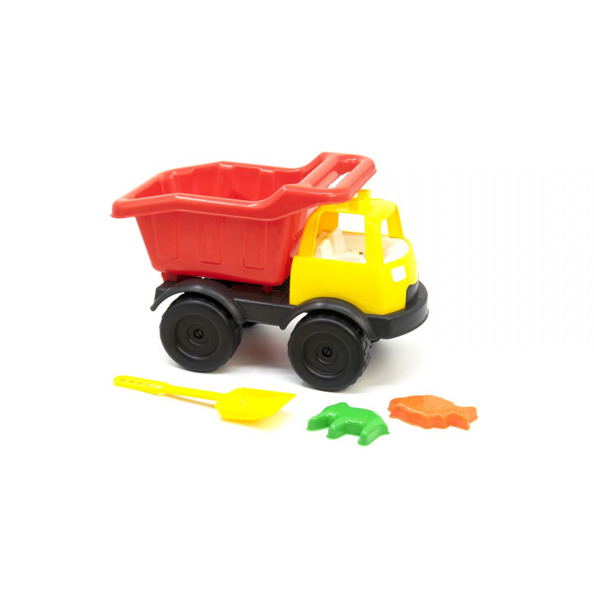 

Грузовик Power Track с лопаткой и пасочками красный Kinderway (07-714) (103653)