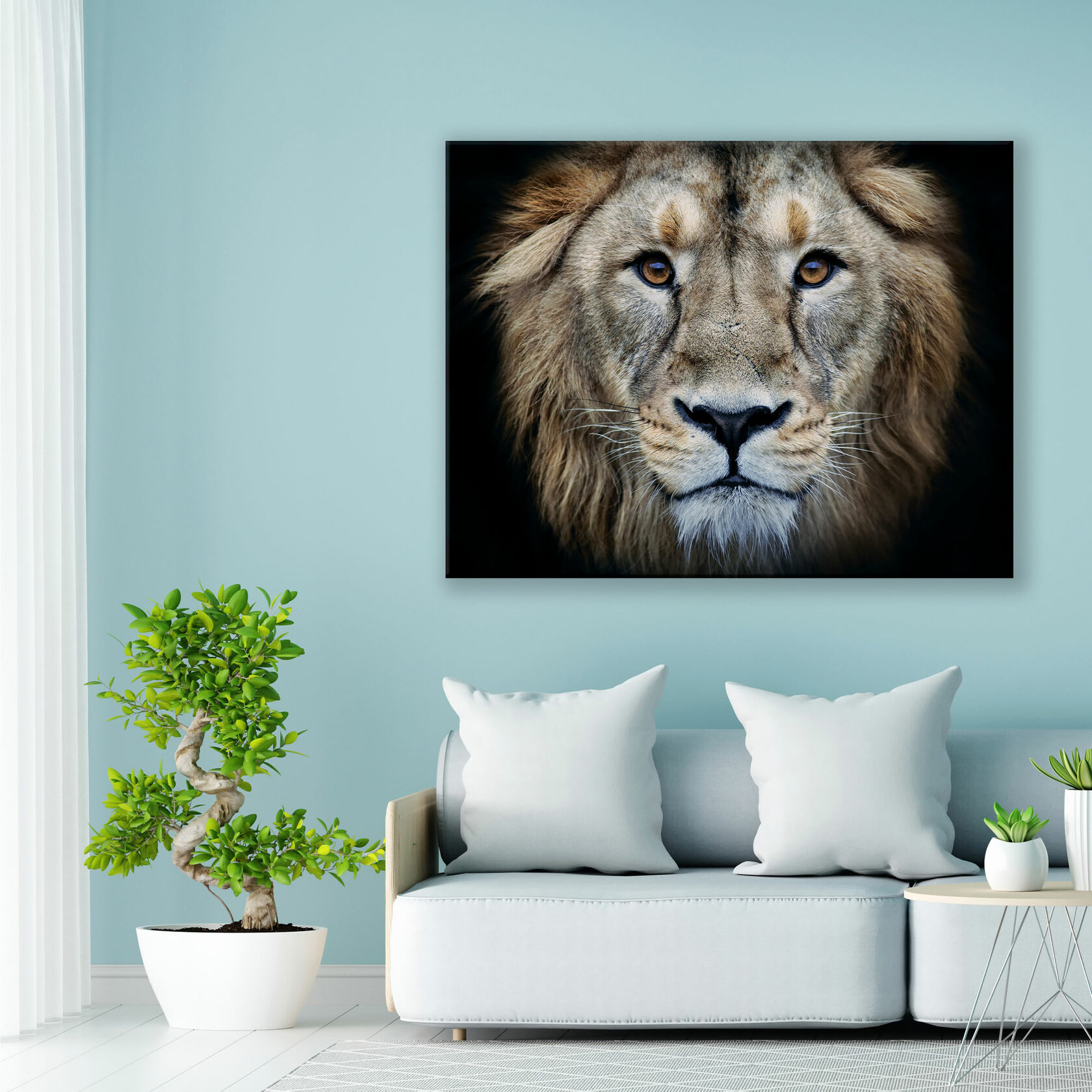 

Картина на холсте Lion 60х90 см