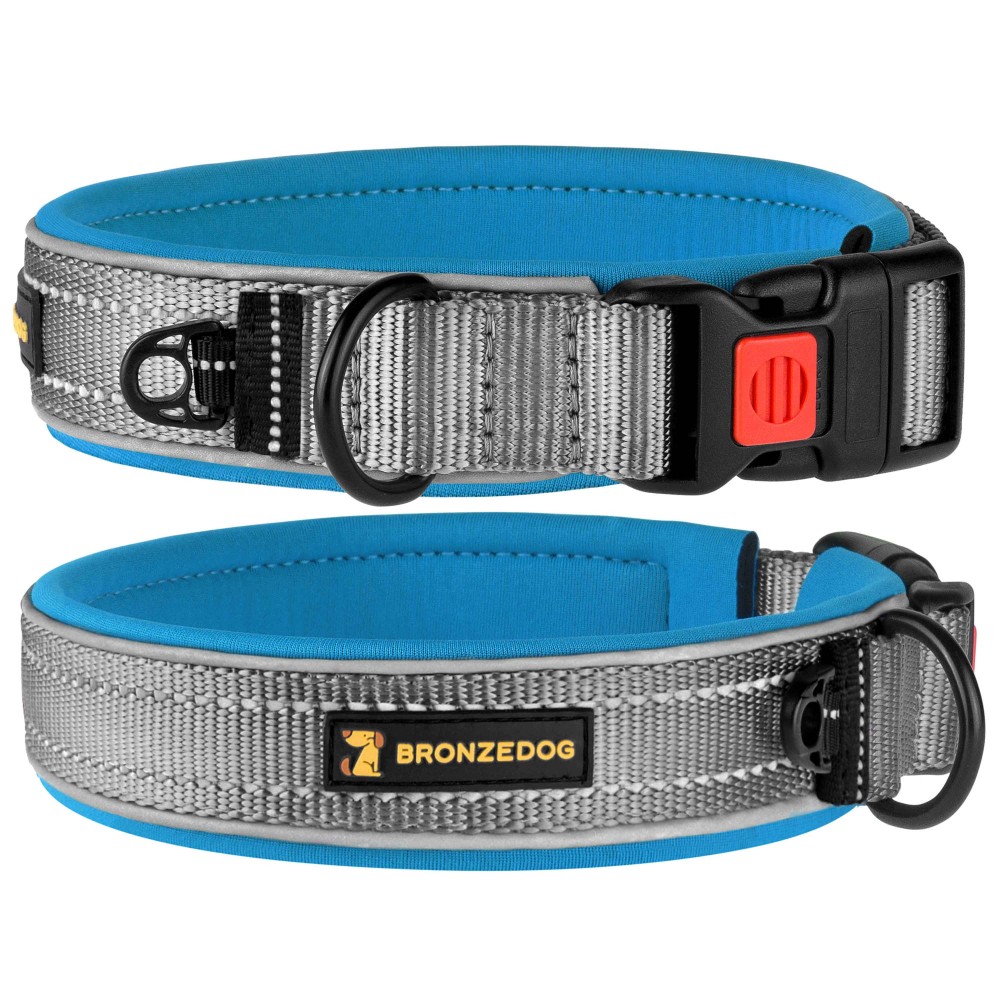 

Ошейник Для Собак BronzeDog Sport Серо - Голубой 20 мм 36-43 см (51/021311)