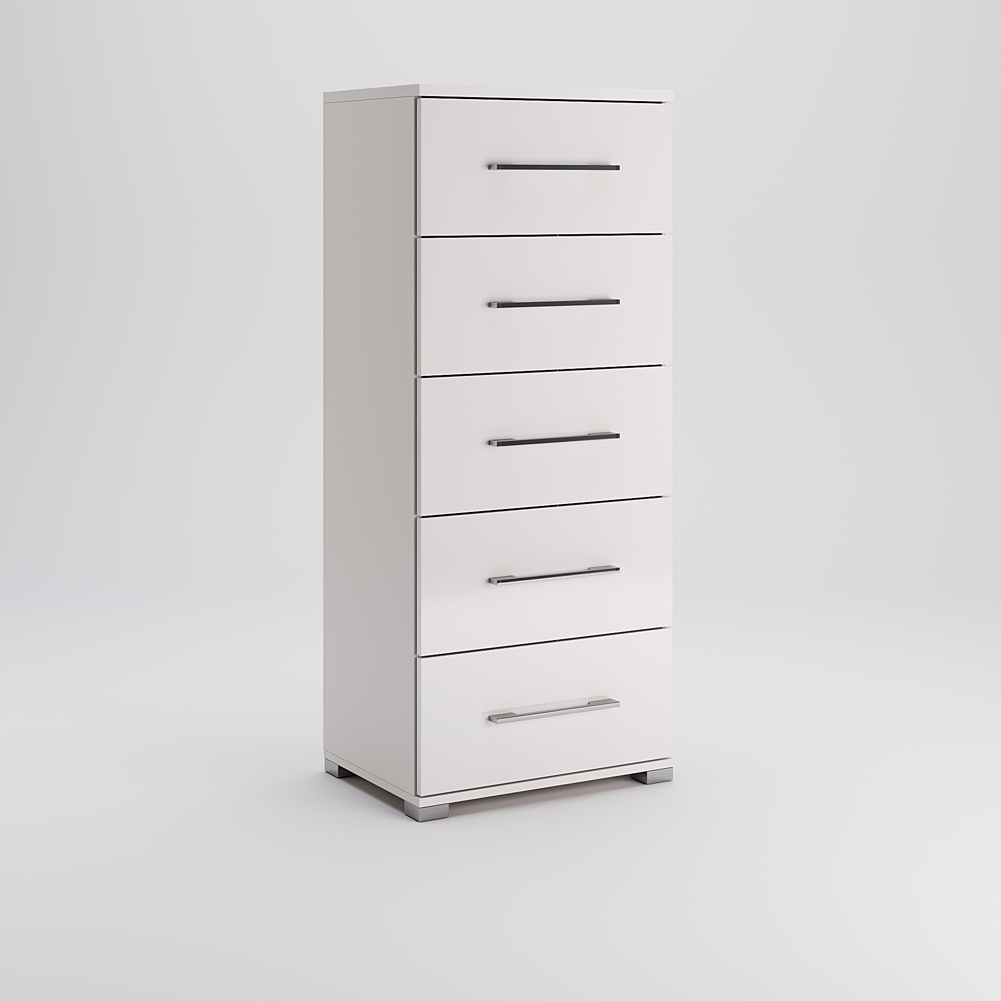 

Комод MiroMark Фемели 5ш белый FM-65-WB
