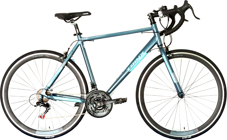 

Велосипед TRINX Tempo 1.0 700C 50 см 2021 Grey-Blue-White (Tempo1.0(50)GBW)