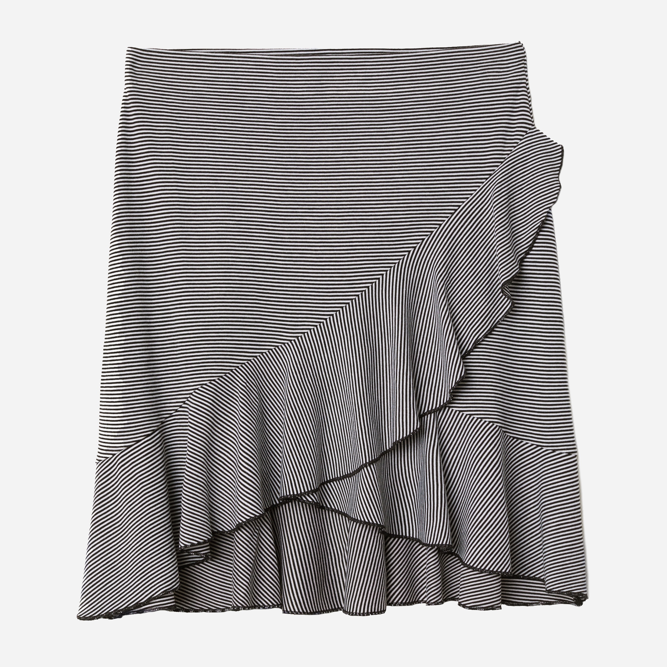 

Юбка H&M 6471907-AAMY S Черная с белым