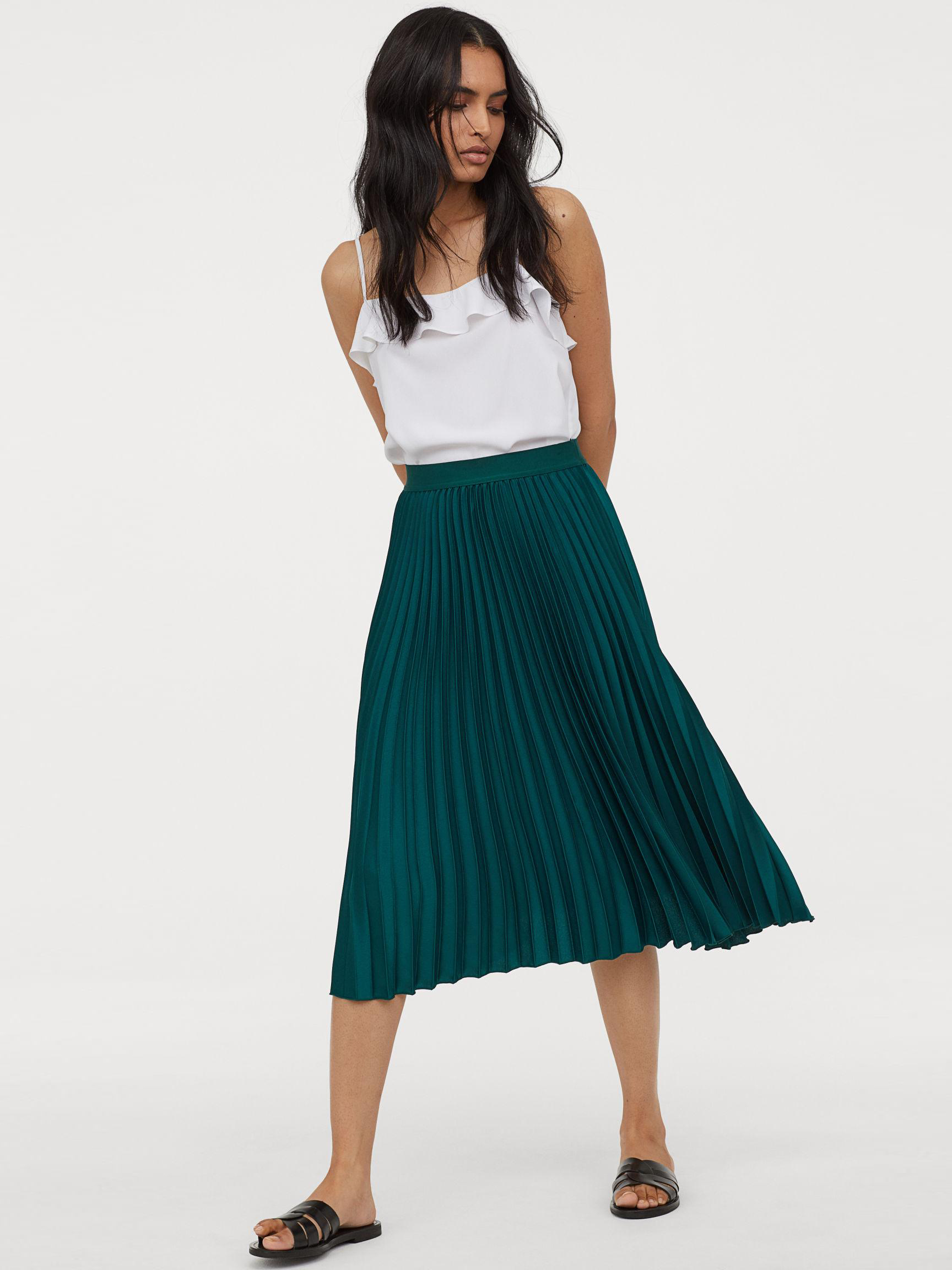 

Юбка H&M 6527310-ACUW 36 Зеленая
