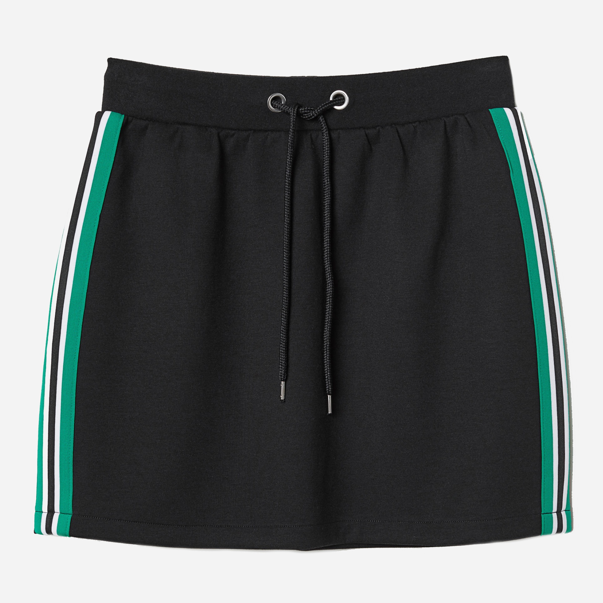 

Юбка H&M 6527878-AAYC S Черная с зеленым