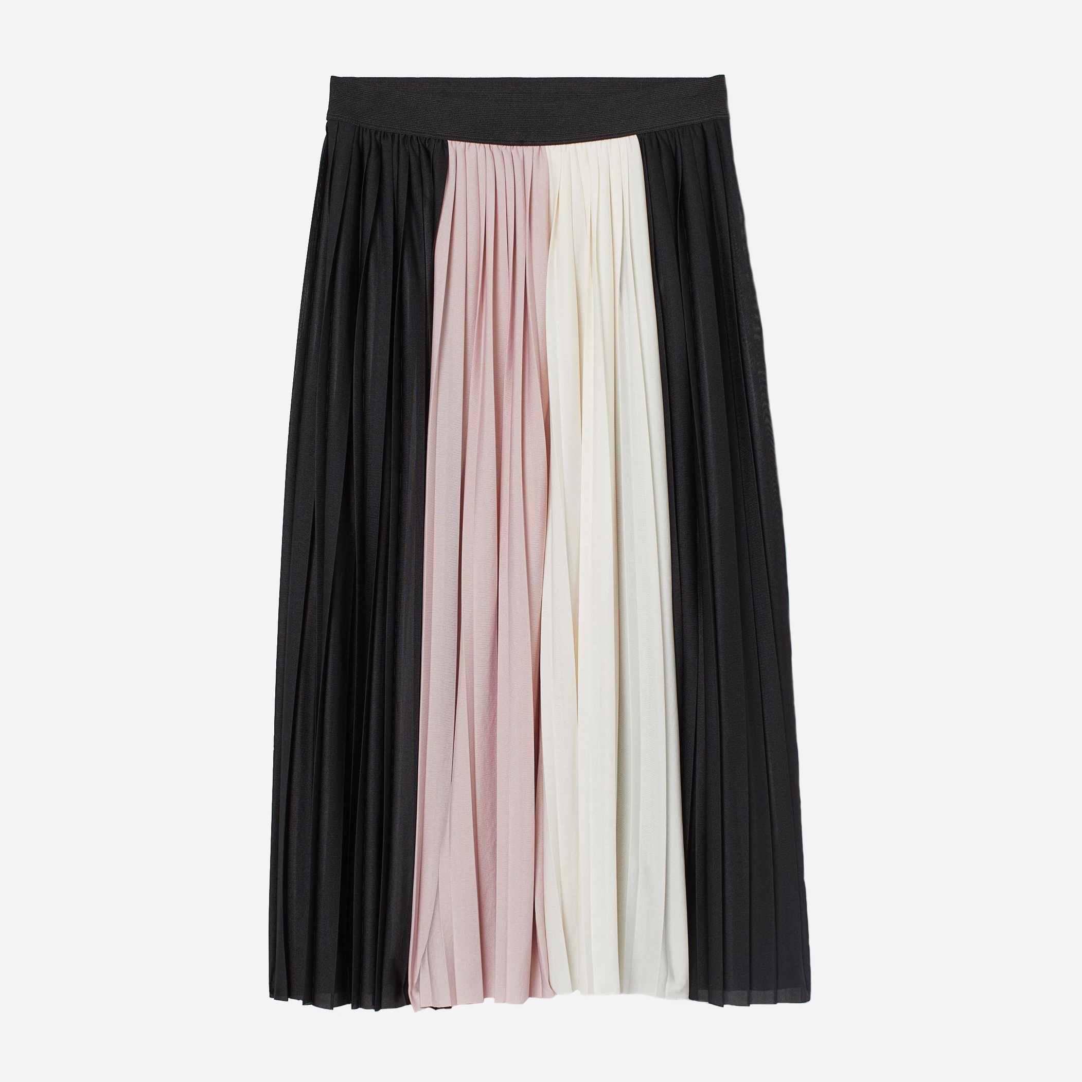 

Юбка H&M 8485231-AATE XL Черная с розовым