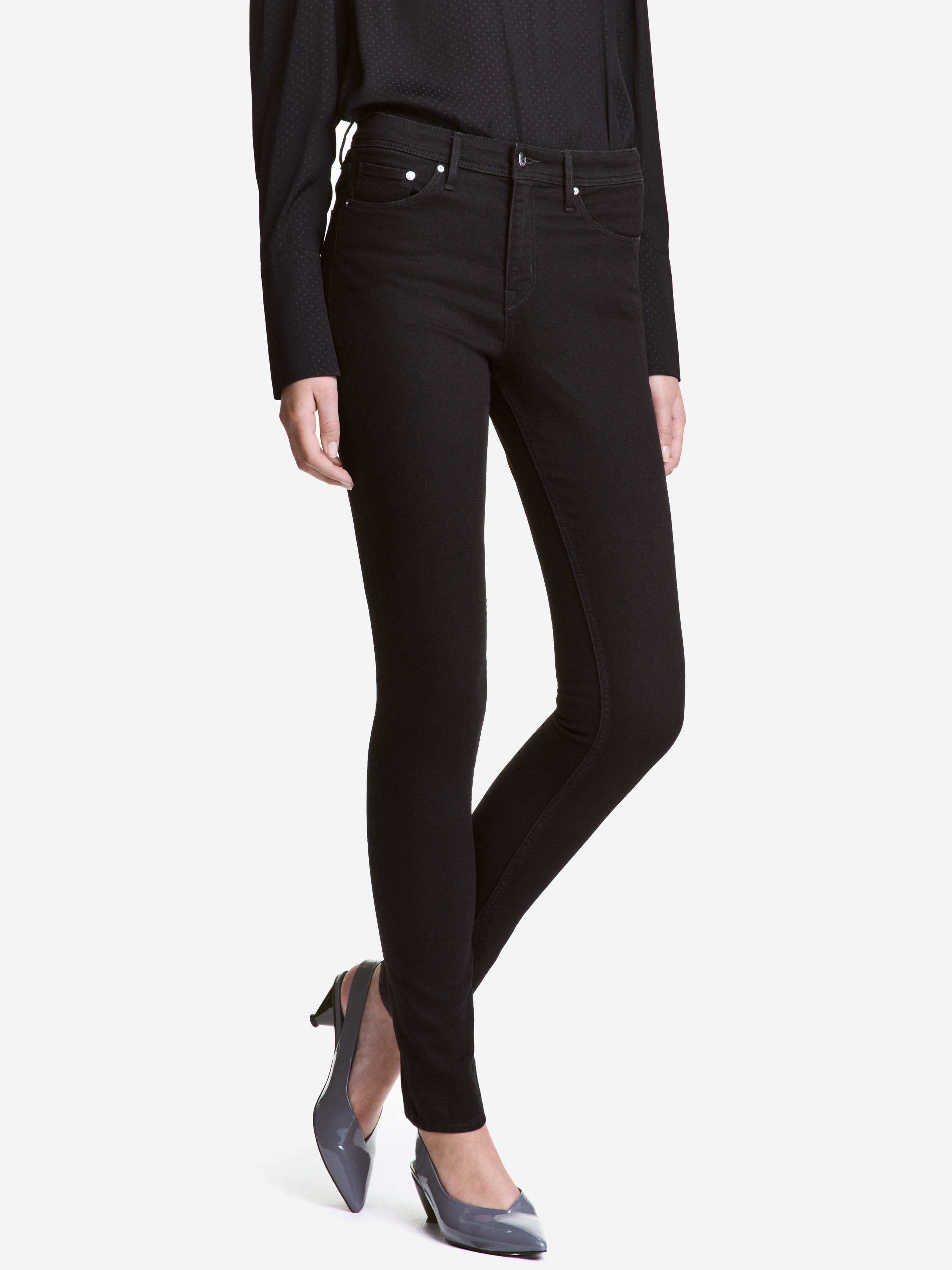 

Джинсы H&M 3991875-AAAD 27/30 Черные