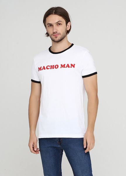 

Футболка H&M S Белая (1093-359)