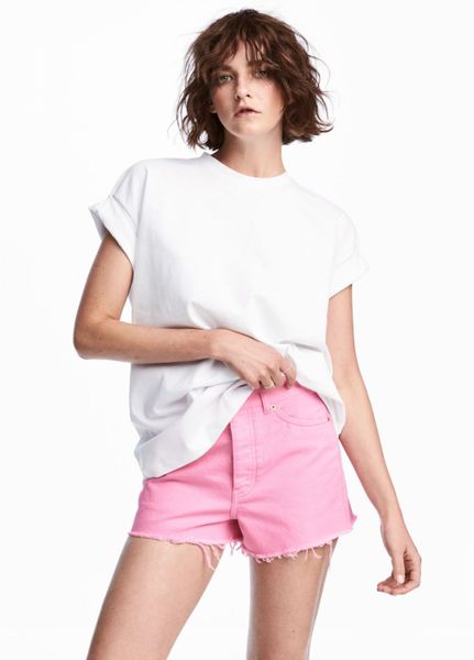 

Футболка H&M 34 Белая (1086-254)
