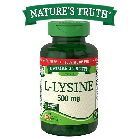 

Аминокислота Nature's Truth L-Lysine (L-Лизин) 500 мг 130 таблеток 1478