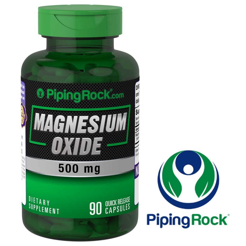 

Минерал Piping Rock Magnesium Oxide (Магний Оксид) 500 мг 90 капсул 1553