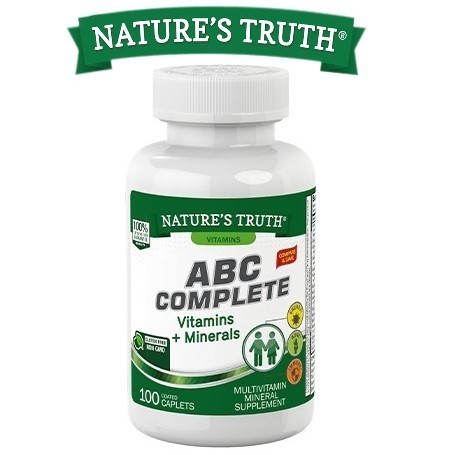 

Витамины Nature's Truth ABC Complete Vitamins + Minerals 100 таблеток 1514