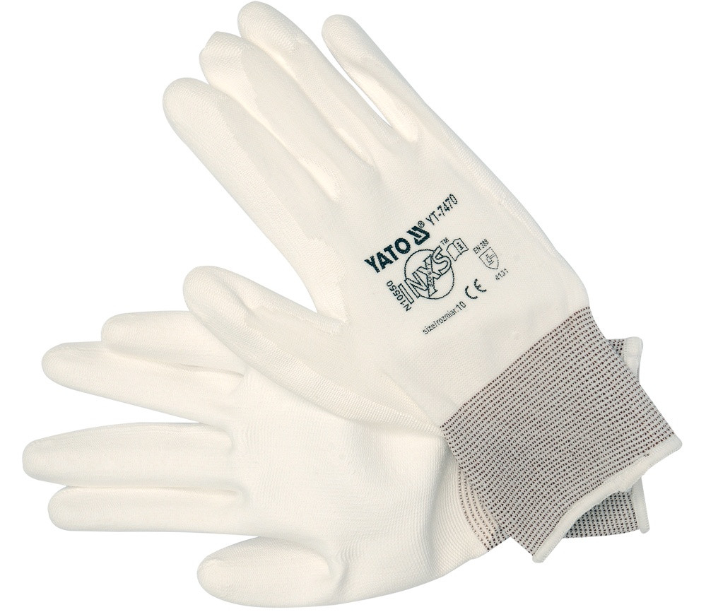 

Перчатки YATO NYLON, размер 10