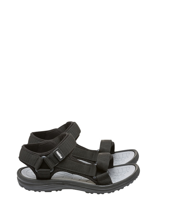 

Чоловіча Босоножки Сандалії чорний Текстиль mml2122black Restime Китай 44(р)
