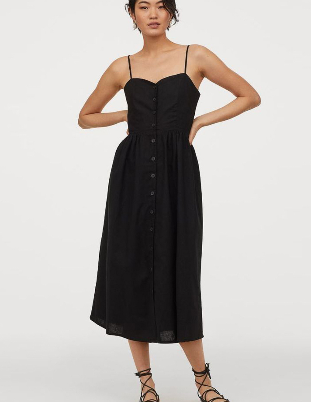 

Сарафан H&M Ж1065215 цвет черный L