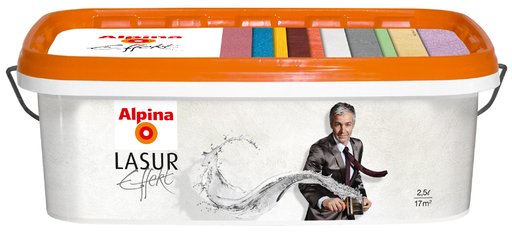 

Alpina Lasur Effekt декоративная лазурь Gold 2,5 л