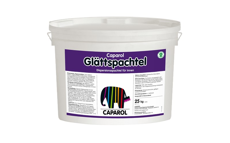 

Шпаклевка для внутренних работ Caparol Glattspachtel (ведро) финишная Белая - 25 кг