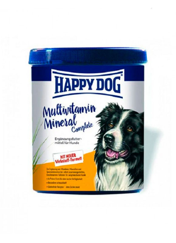 

HappyDog Multivitamin Mineral 1000g функциональная кормовая добавка
