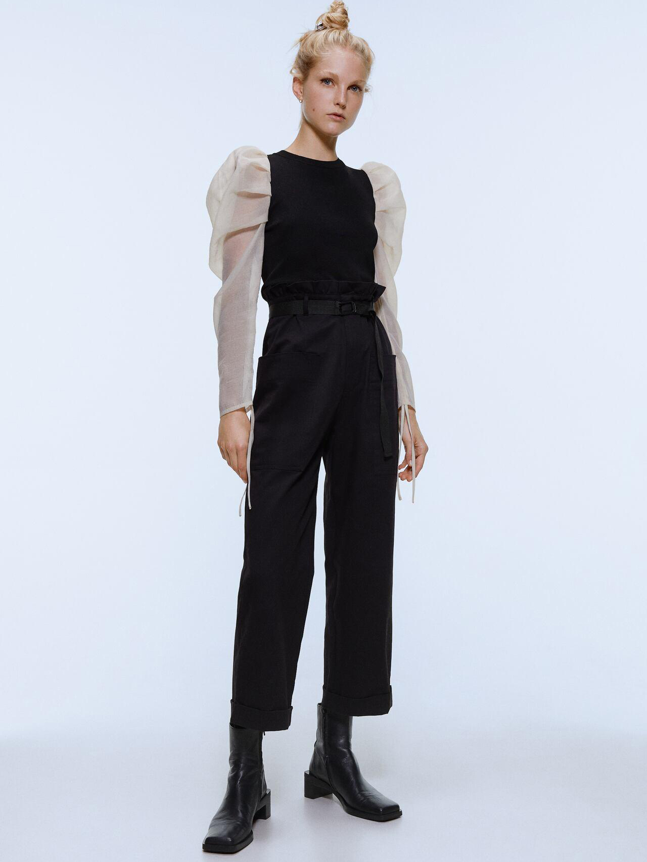 

Брюки Zara 7385/262/800-AAAD L Черные