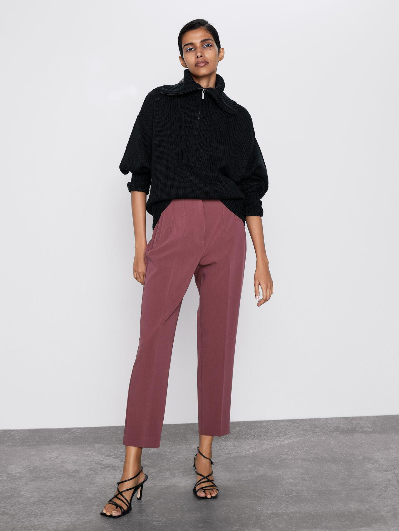 

Брюки Zara 7901/232/172-ACUH M Бледно-розовые