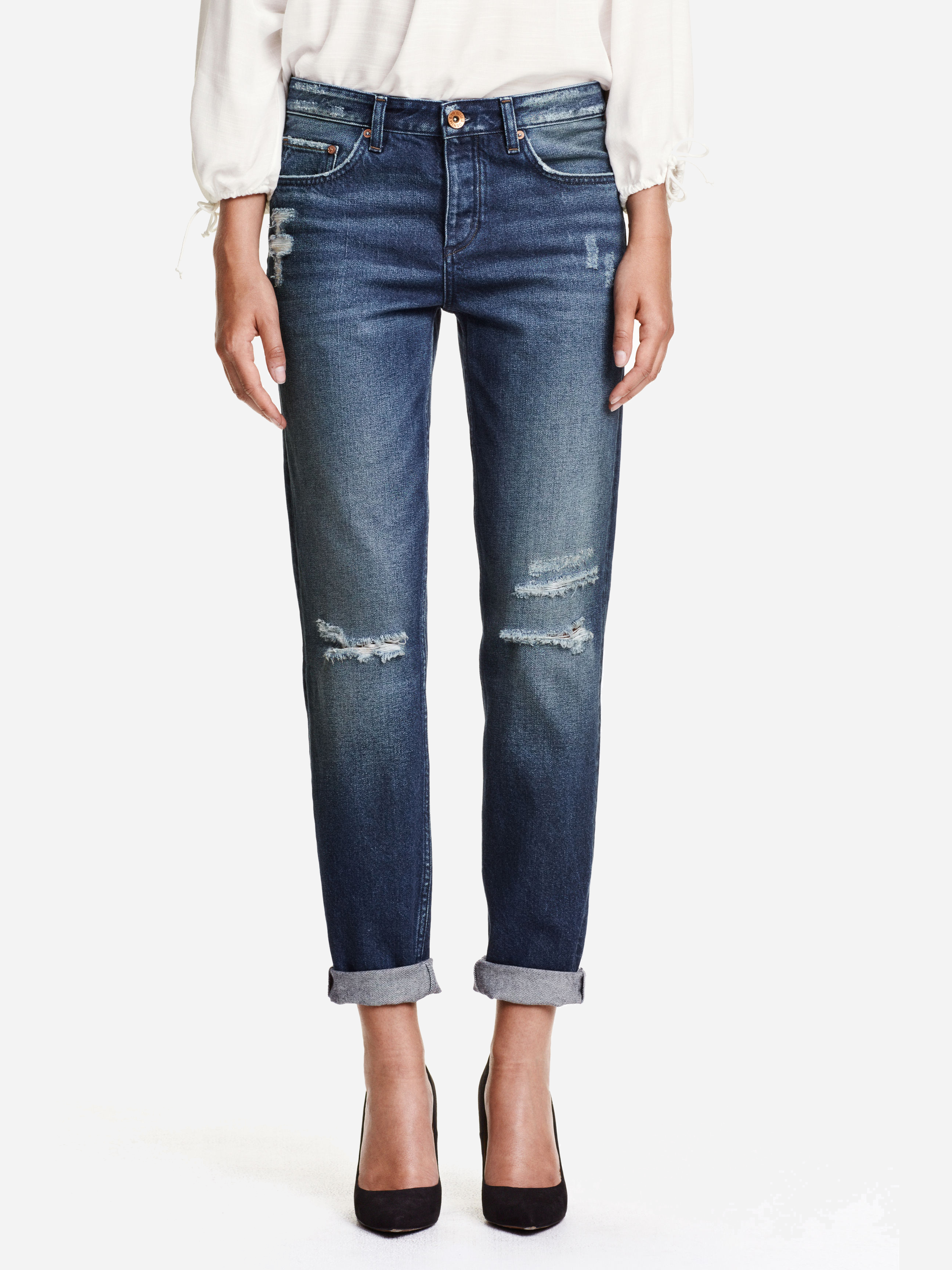 

Джинсы H&M 3392432-z 32 Темно-синие