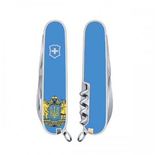 

Нож Victorinox Huntsman, голубой