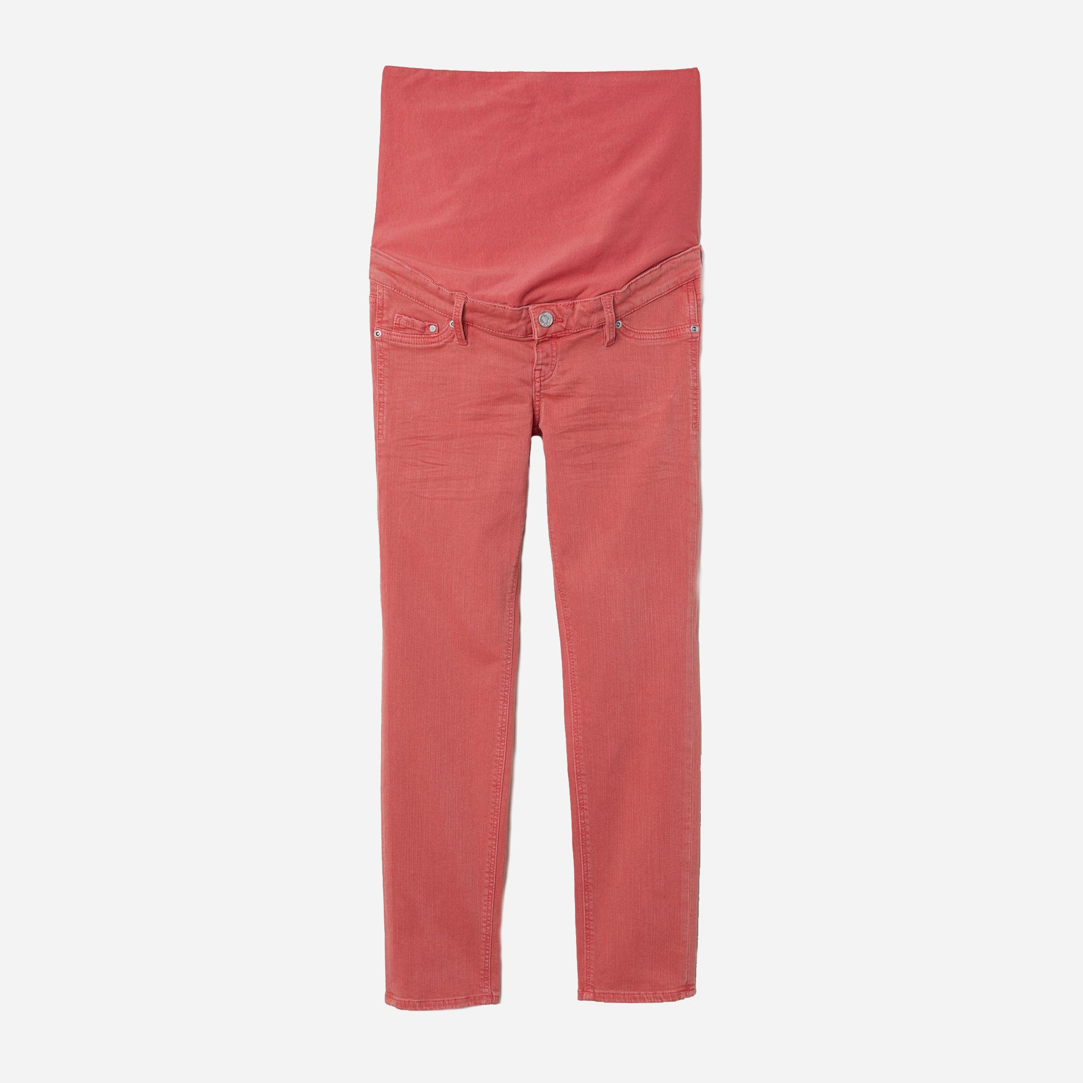 

Джинсы для беременных H&M Mama 6055637-ACVF 50 Красные
