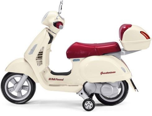 

Детский скутер Peg-perego Vespa NEW 0019 12 В бежевый