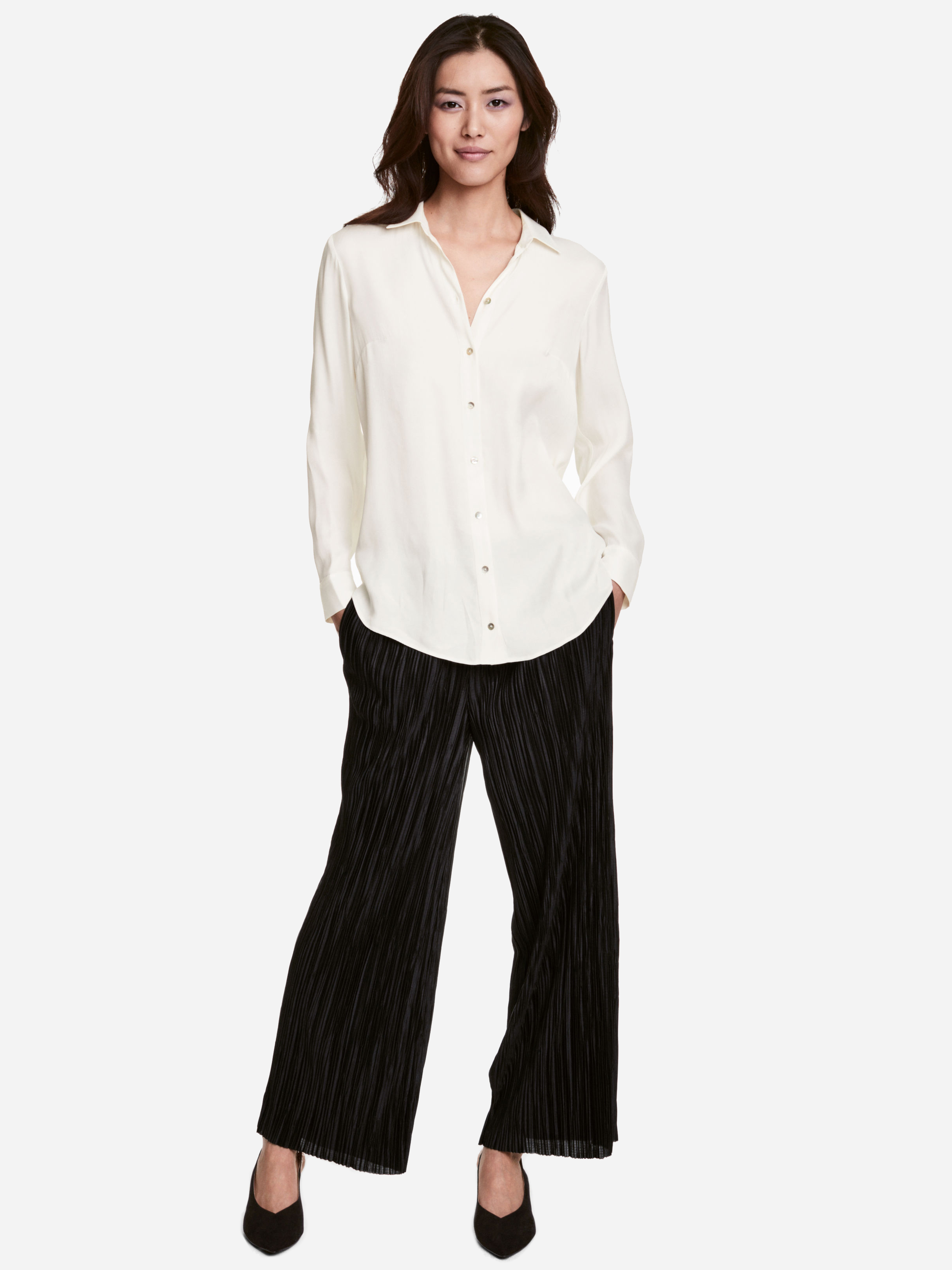 

Брюки H&M 4969055-AAAD 38 Черные