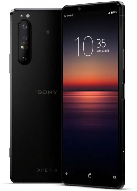 

Смартфон Sony Xperia 1 II XQ-AT52 8/256GB Black
