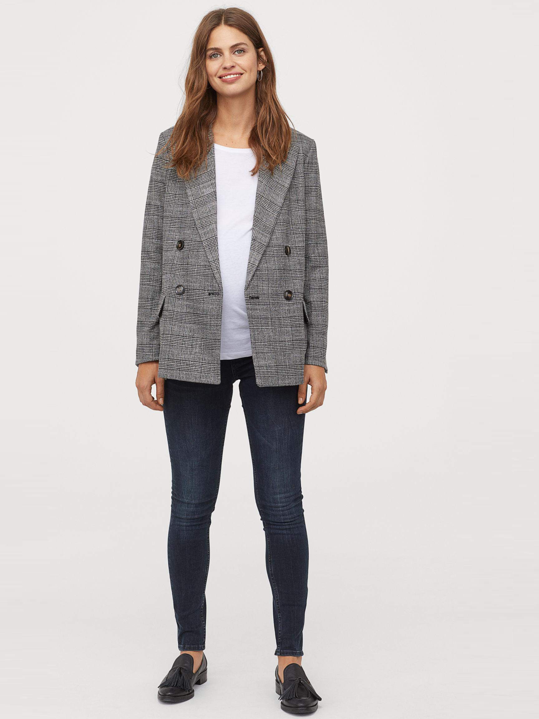 

Джинсы для беременных H&M 4695629-AAQJ 36 Темно-синие