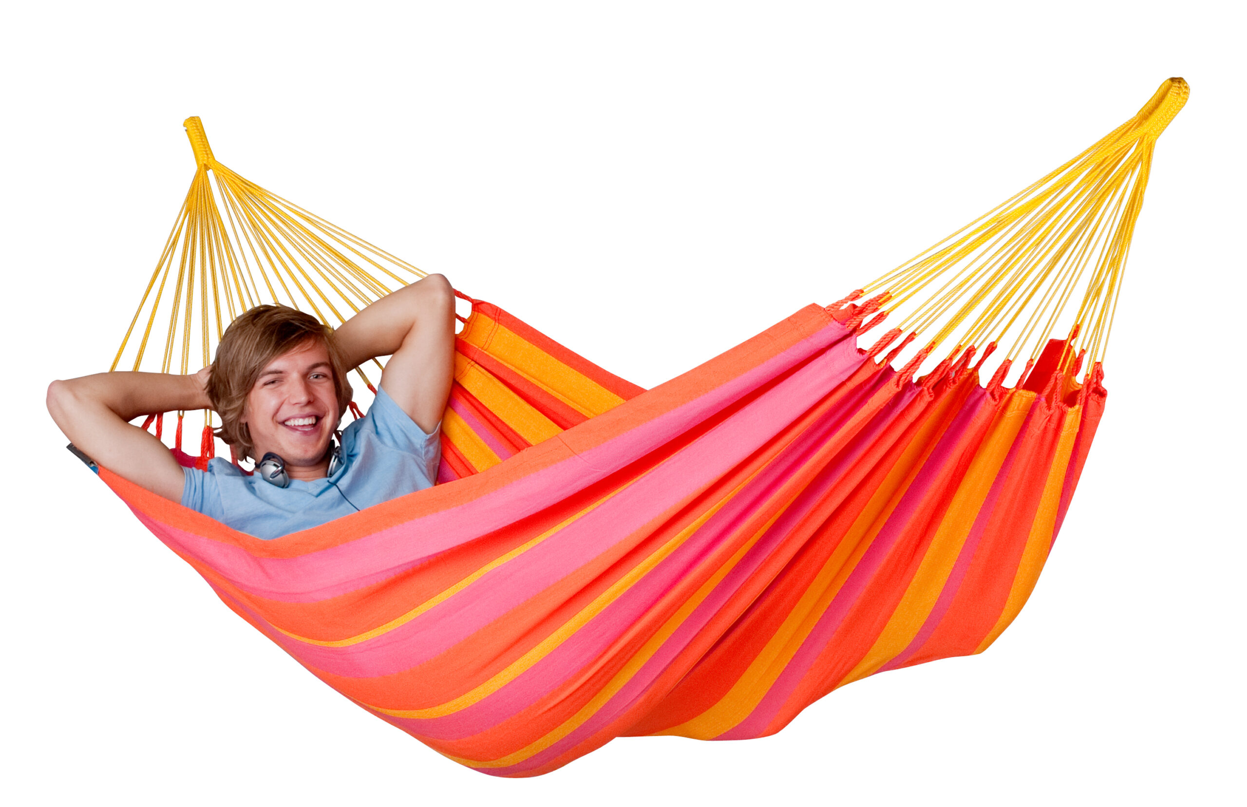 

Гамак одноместный La Siesta Sonrisa SNH14-5 mandarine (AE2036)