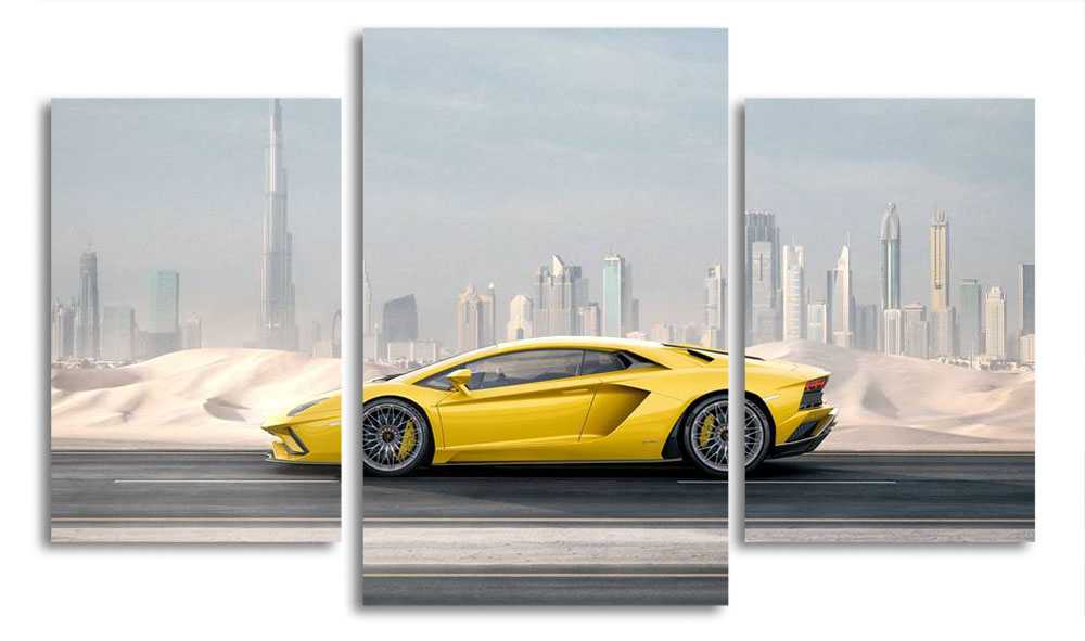

Модульная картина LaPrint Lamborgini 200x117 см