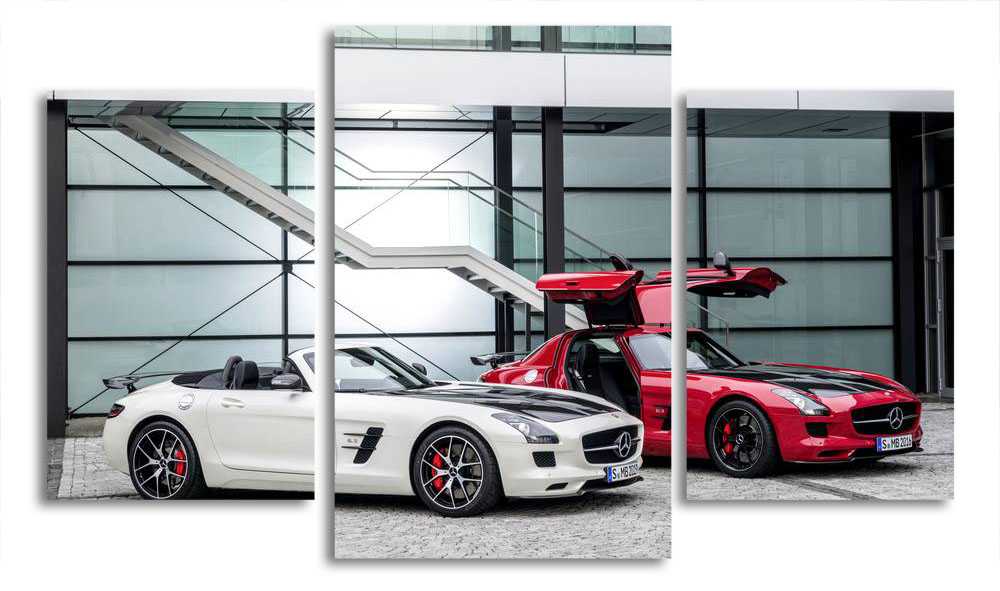 

Модульная картина LaPrint Mercedes 200x117 см