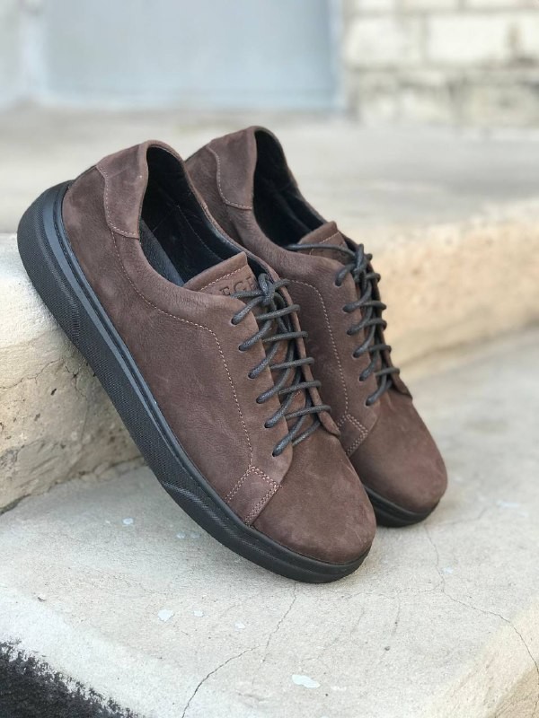 

Кеды Legessy VNL Brown коричневая кожа 44 р (29 см)