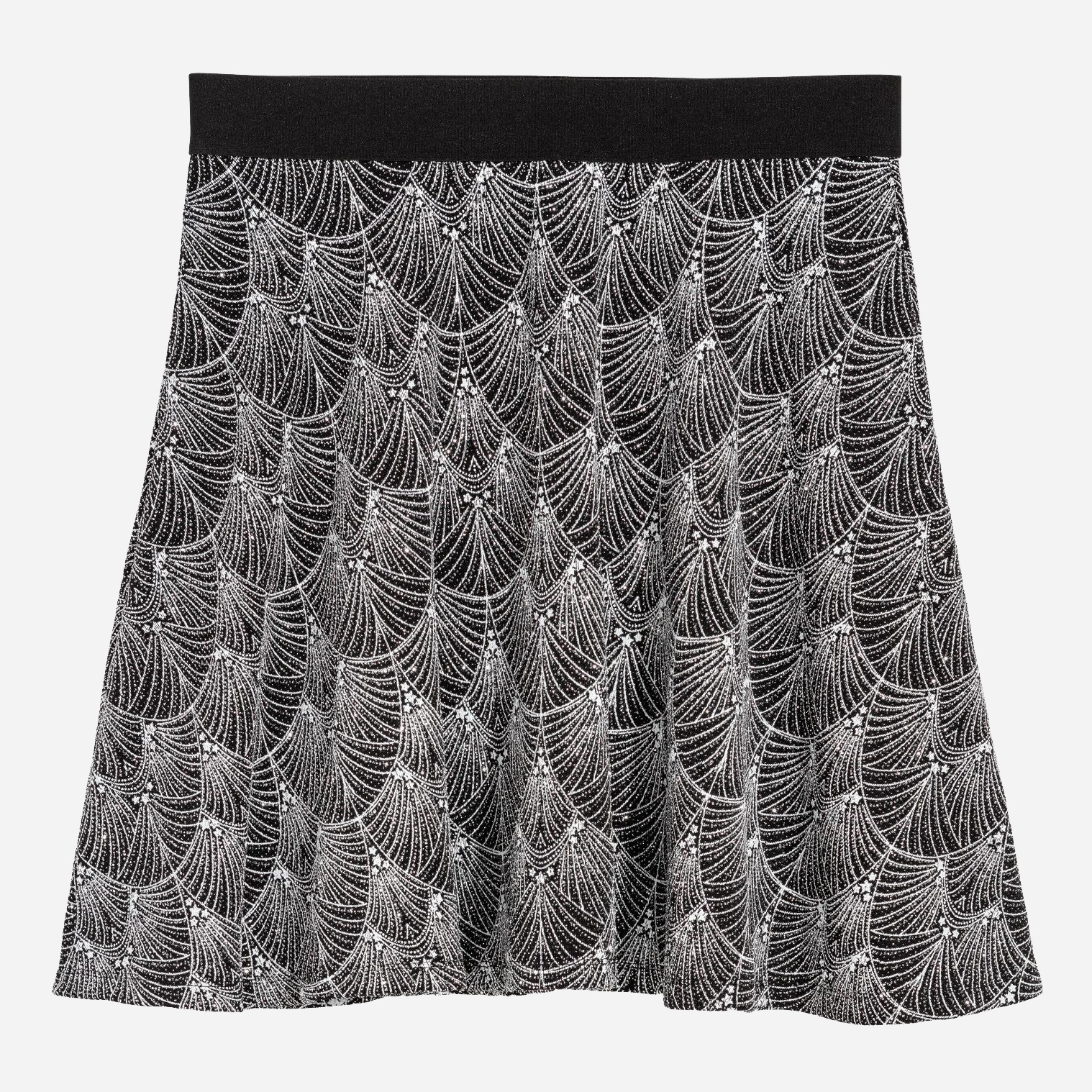 

Юбка H&M 3562896-ACFW S Серебристая