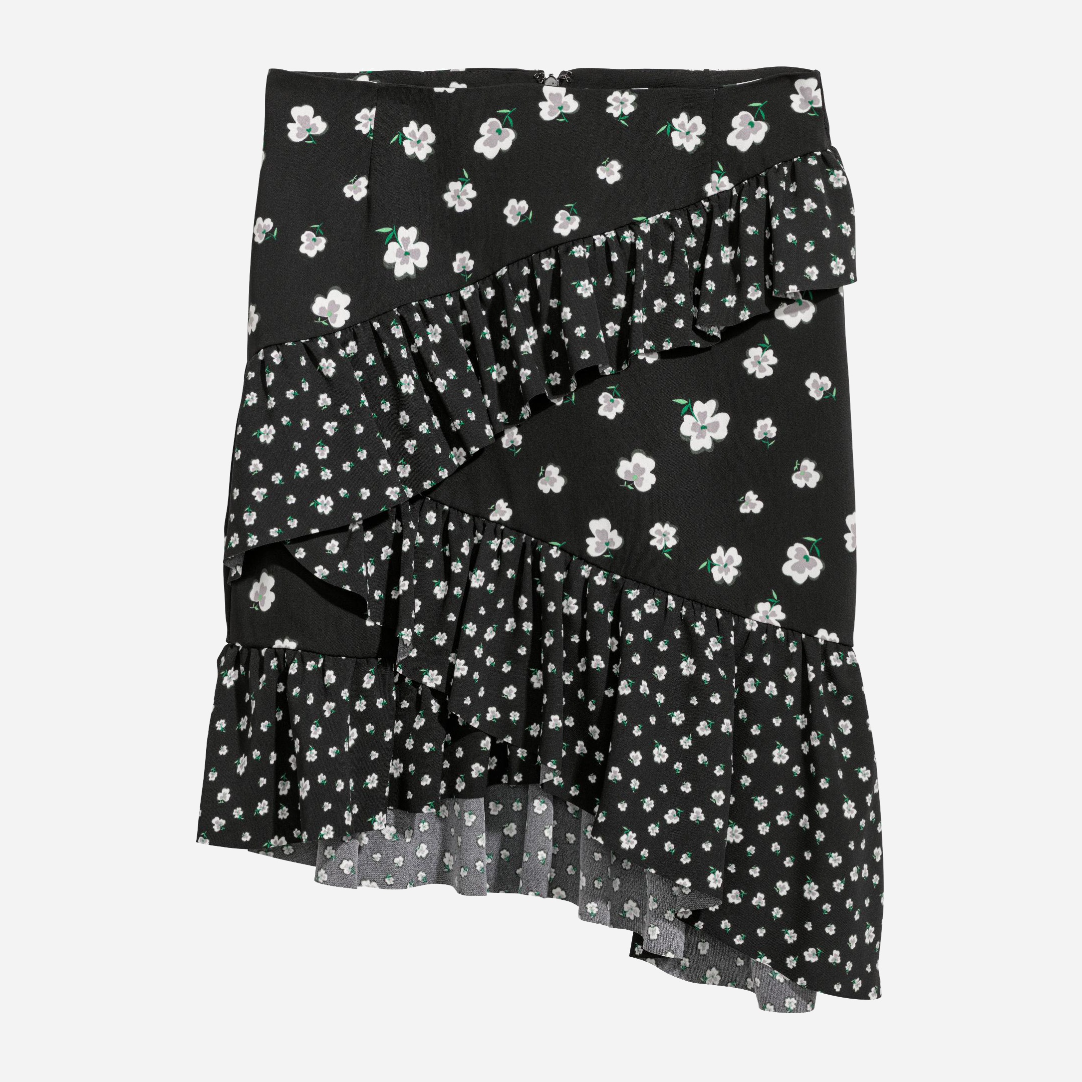 

Юбка джинсовая H&M 6043477-ACOZ 38 Черная
