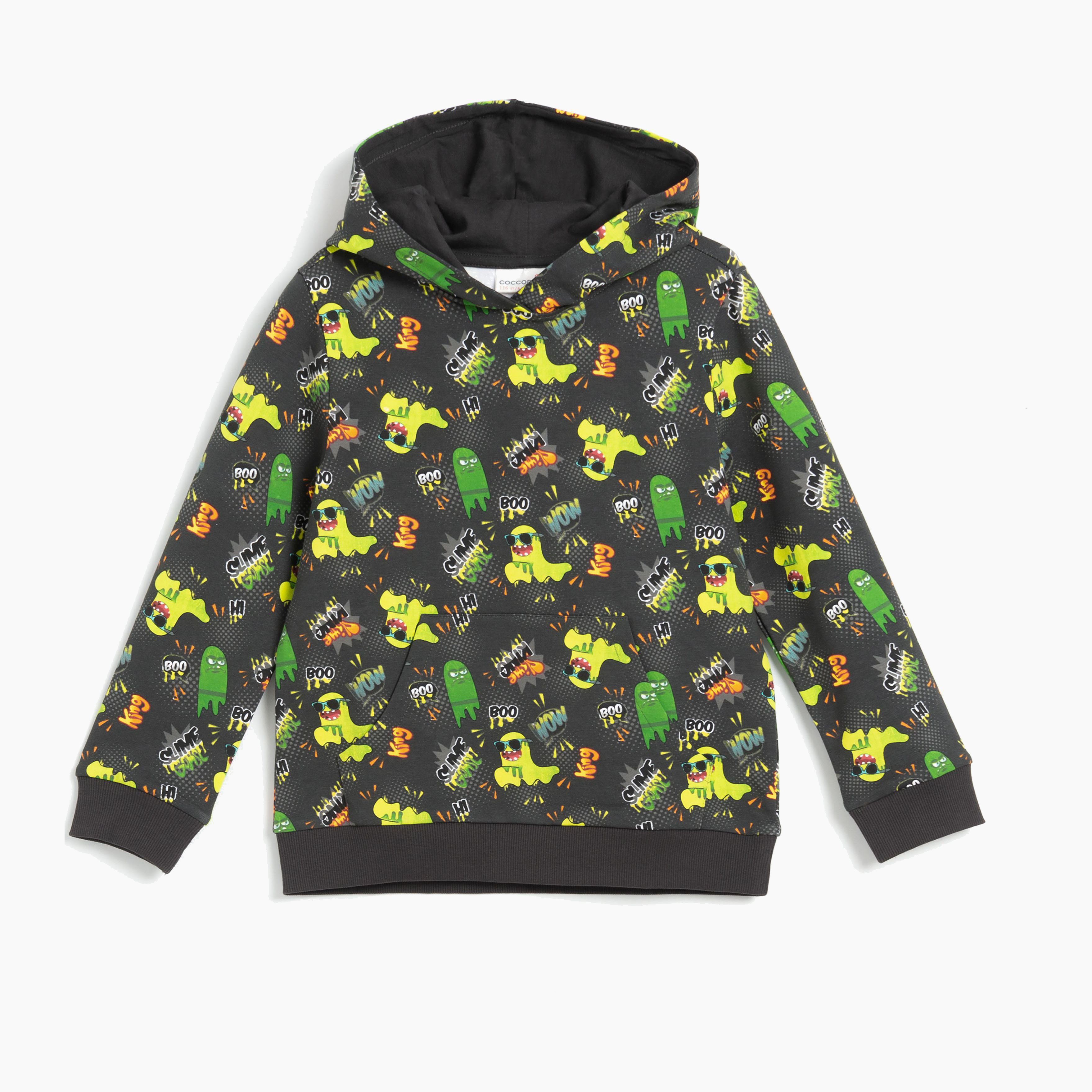 

Толстовка Coccodrillo Slime King WC1132301SLI-022 122 см
