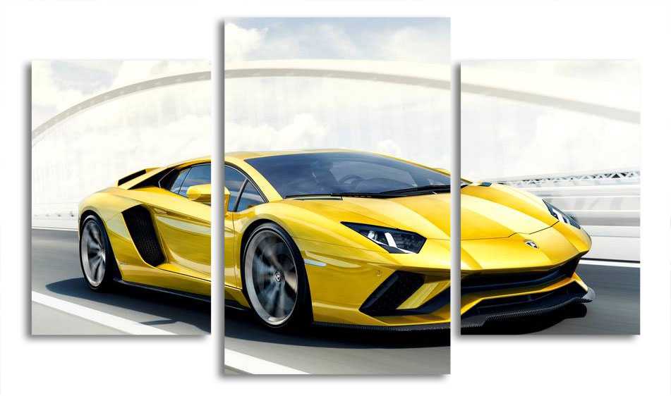 

Модульная картина LaPrint Lamborgini 200x117 см