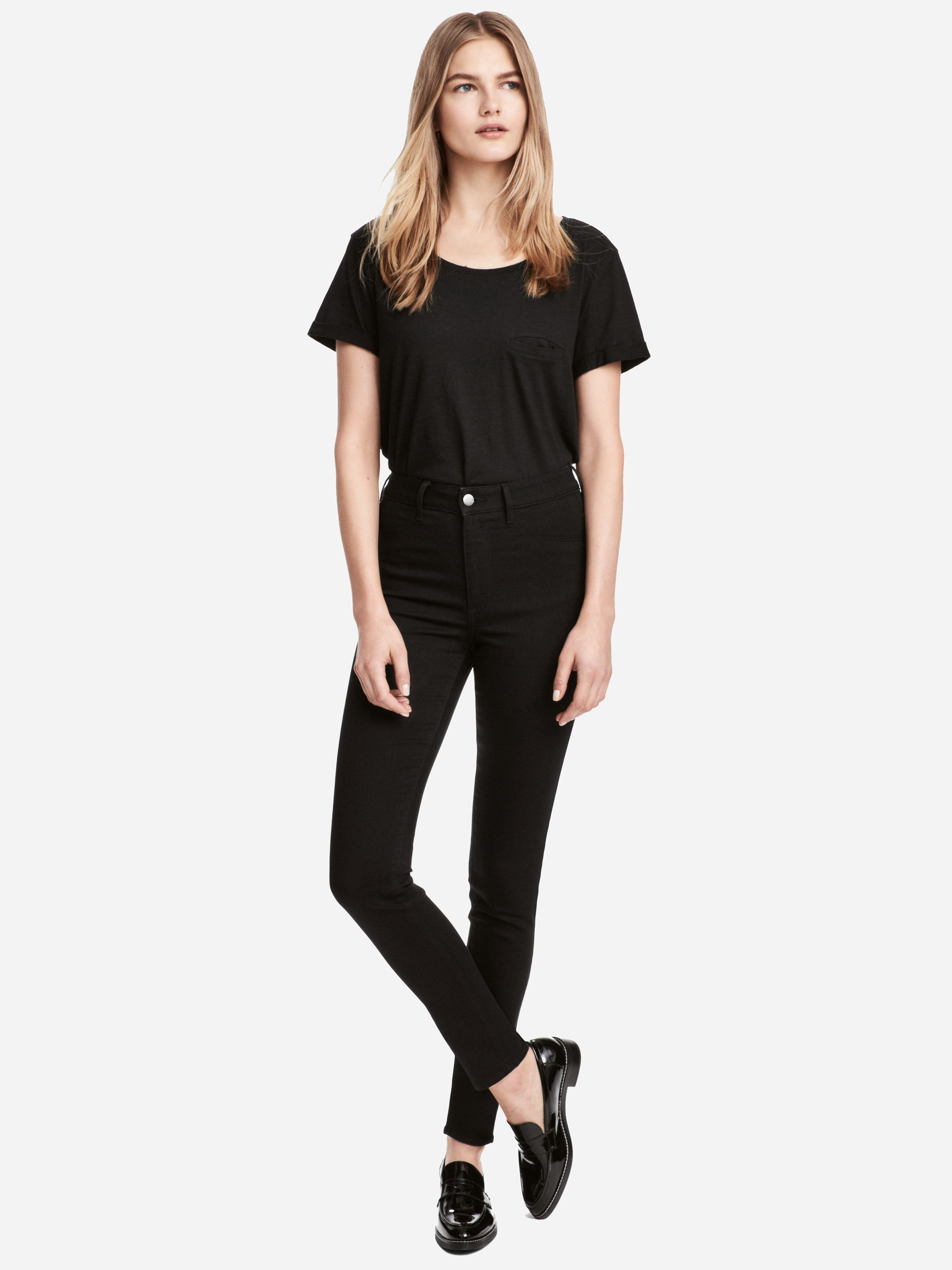 

Джинсы H&M 4946916-AAAD 36 Черные