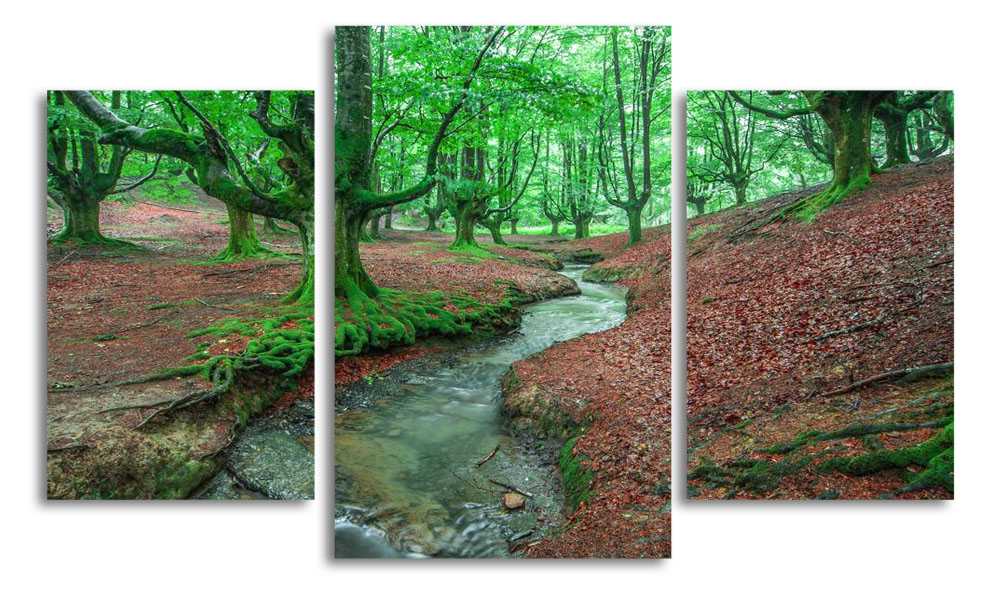 

Модульная картина LaPrint Ручей в лесу 200x117 см